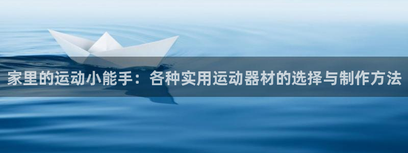 fb体育集团logo：家里的运动小能手：各种实用运动