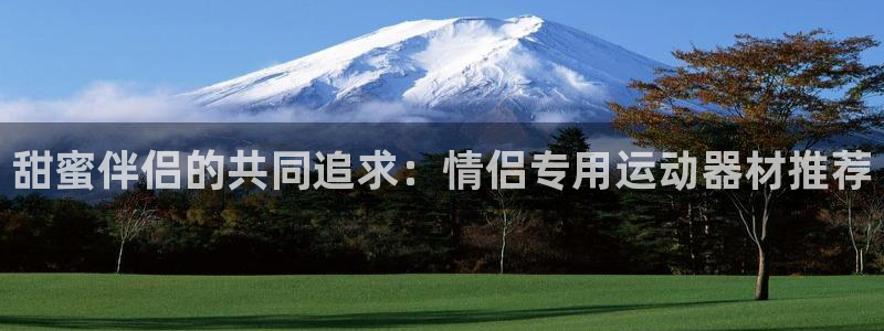 fb体育娱乐40996：甜蜜伴侣的共同追求：情侣专用运动器材