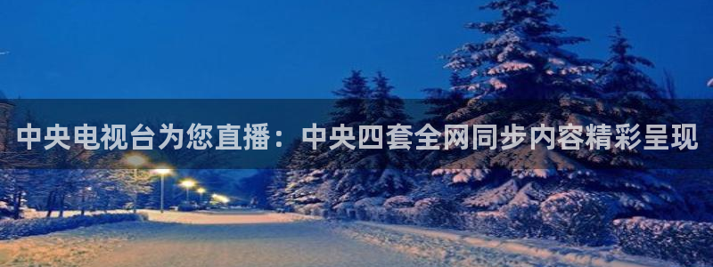 9255tv直播nba在线观看：中央电视台为您直播：中央四套全网同步内容精彩呈现